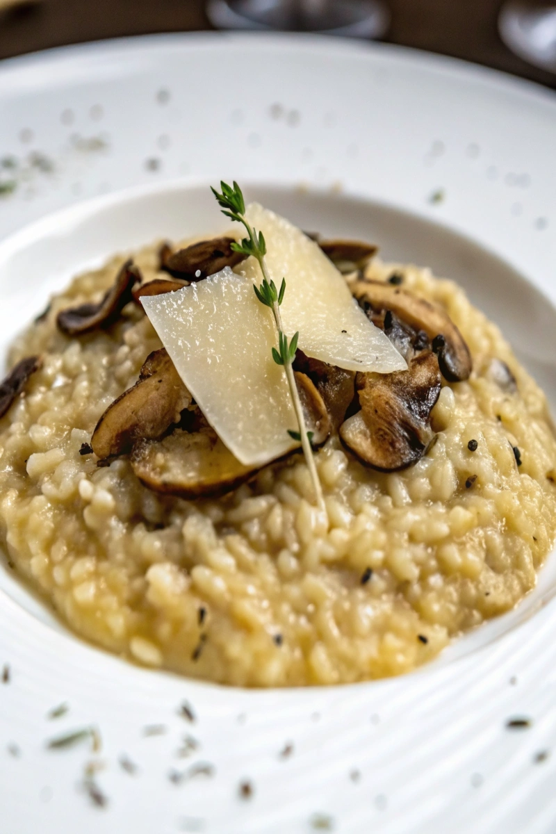 Risotto crémeux aux champignons sauvages : recette inratable