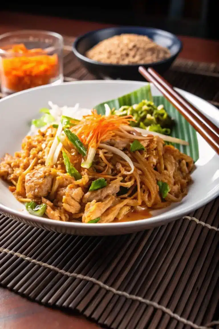 Recette Pad Thaï Poulet