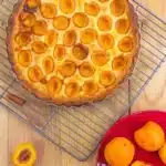 Tarte abricot amande