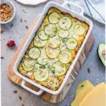 Flan de courgettes simple