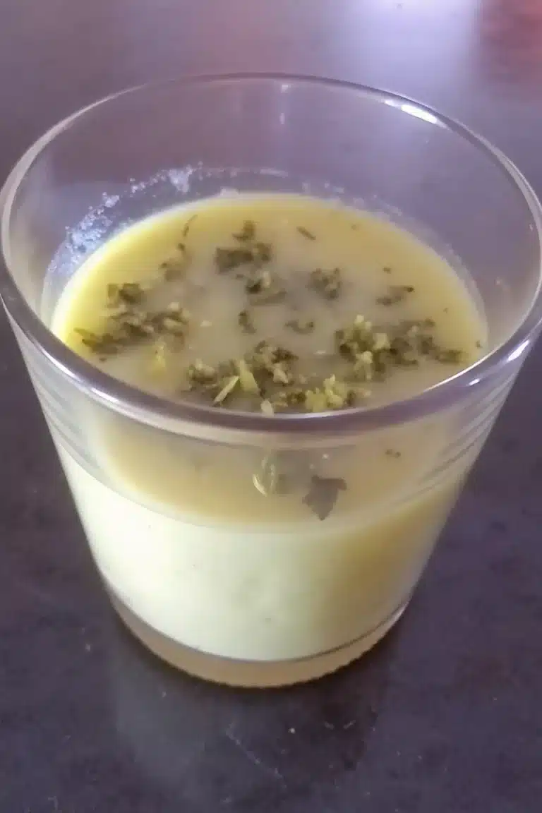 Gaspacho de courgettes