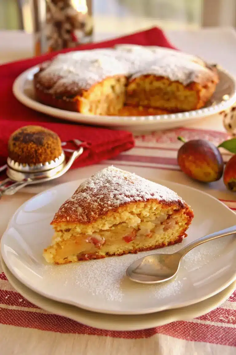 Gâteau moelleux aux figues