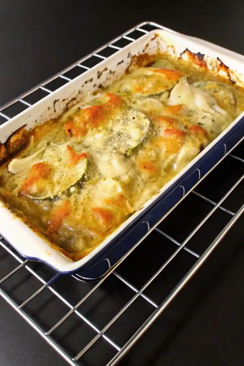 Gratin de courgettes au thon