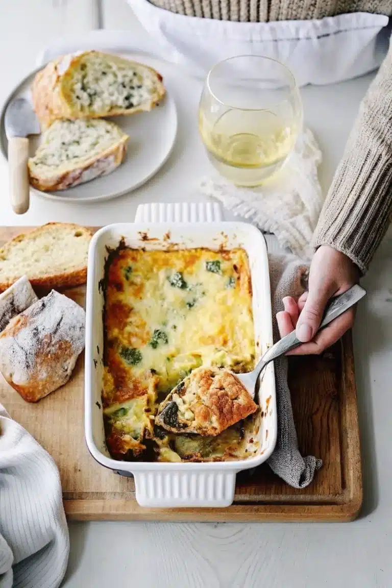 Gratin de courgettes simple