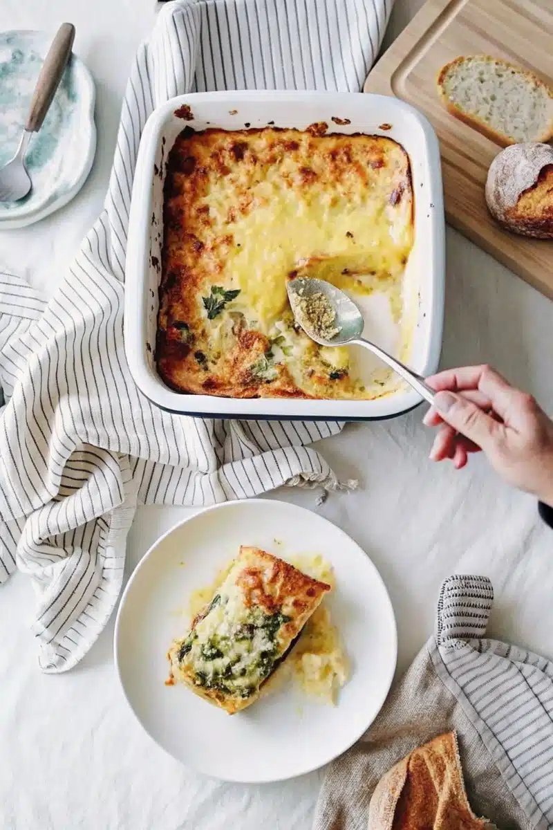 Gratin de courgettes simple