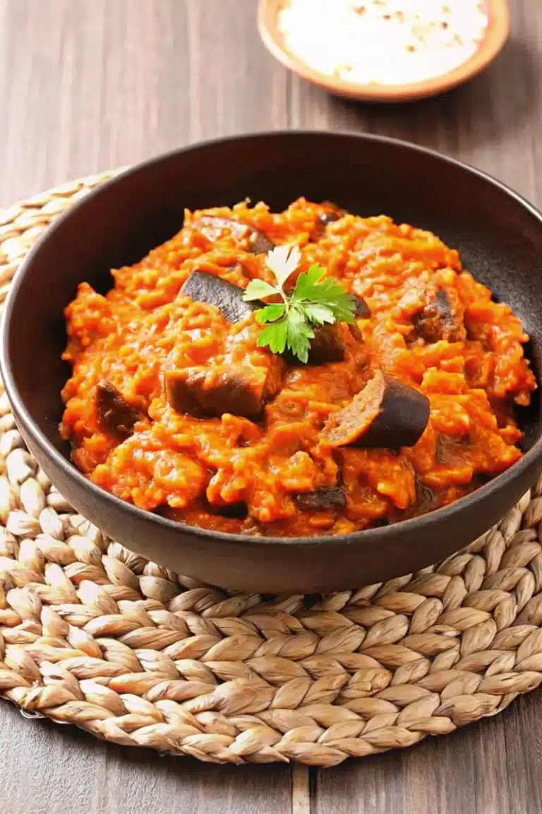 Zaalouk de courgettes