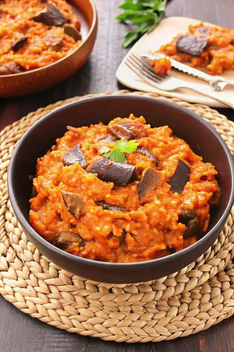 Zaalouk de courgettes