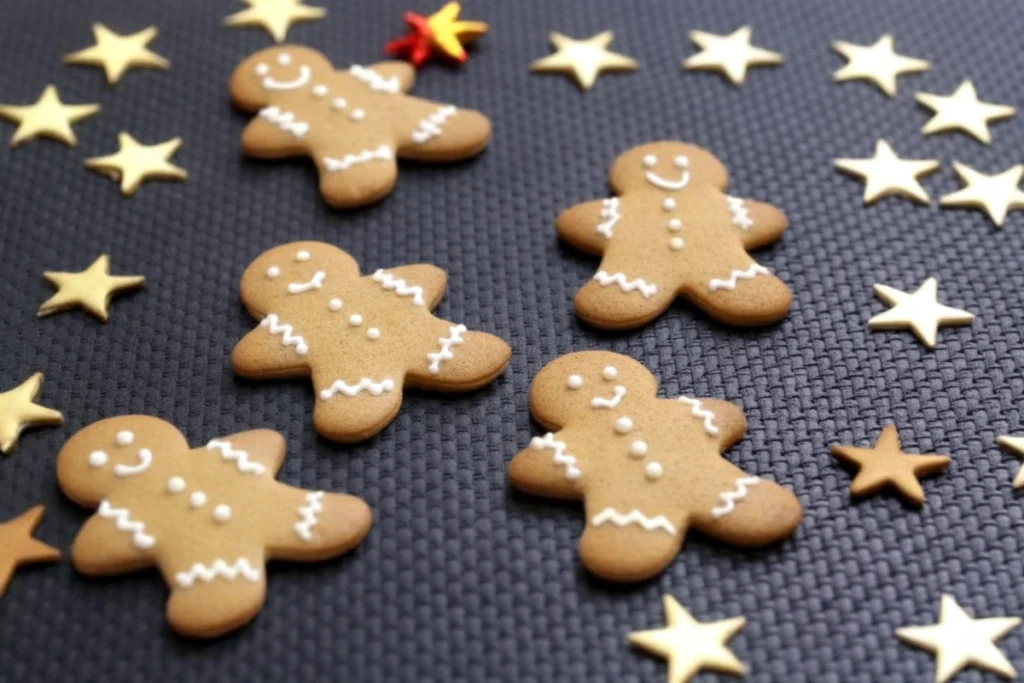 Biscuits Bonshommes De Noël En Pain D’Épices