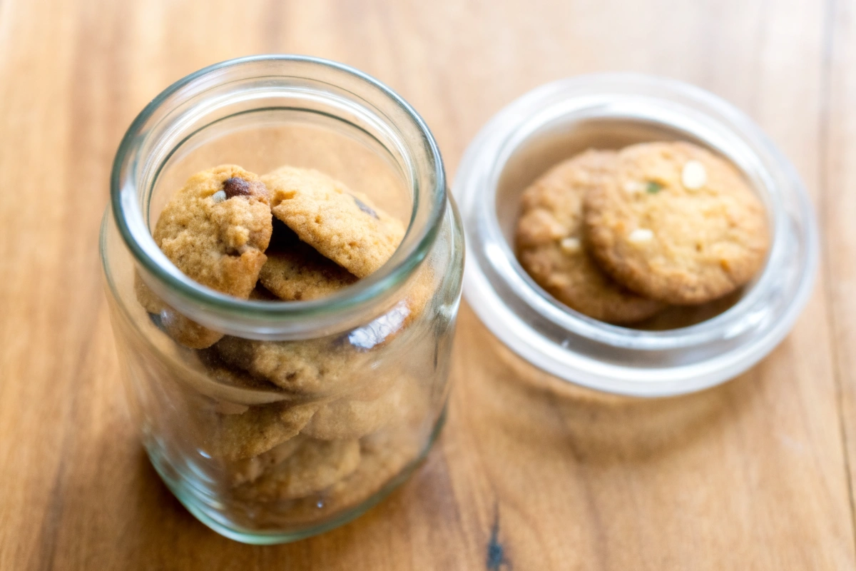 Ingrédients frais pour des cookies aux deux chocolats maison