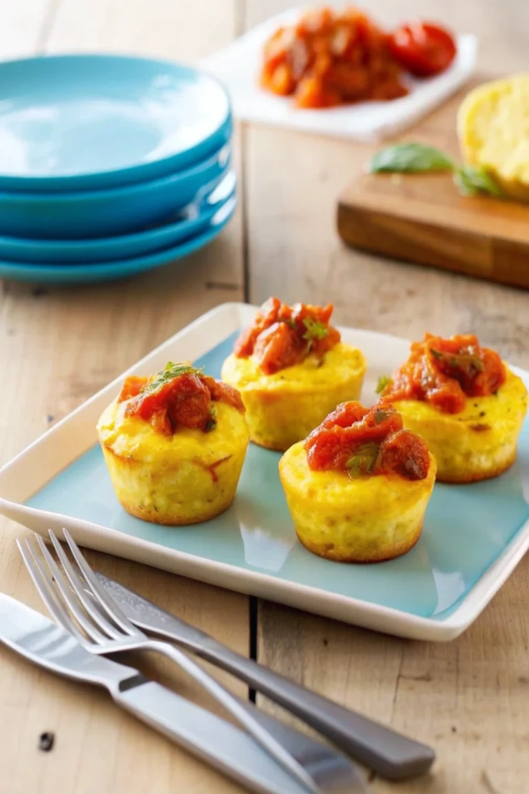 Minifrittatas Avec Salsa