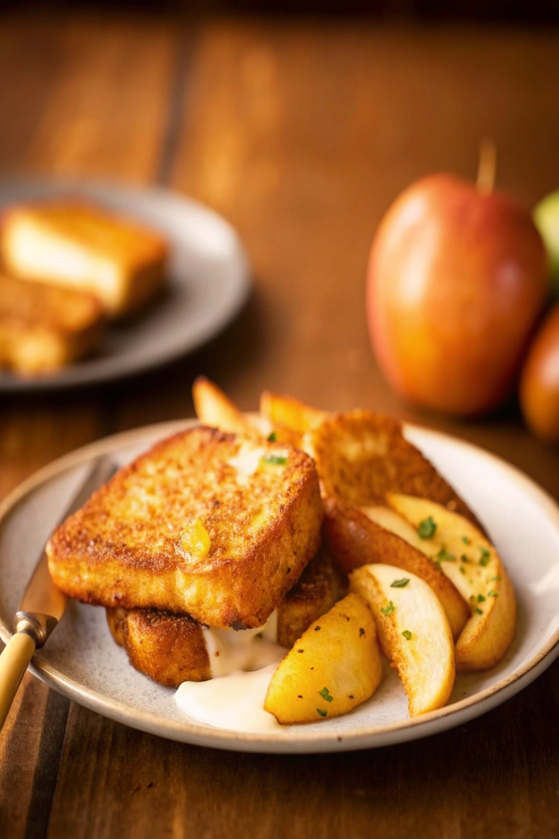 Pain Doré Aux Poires