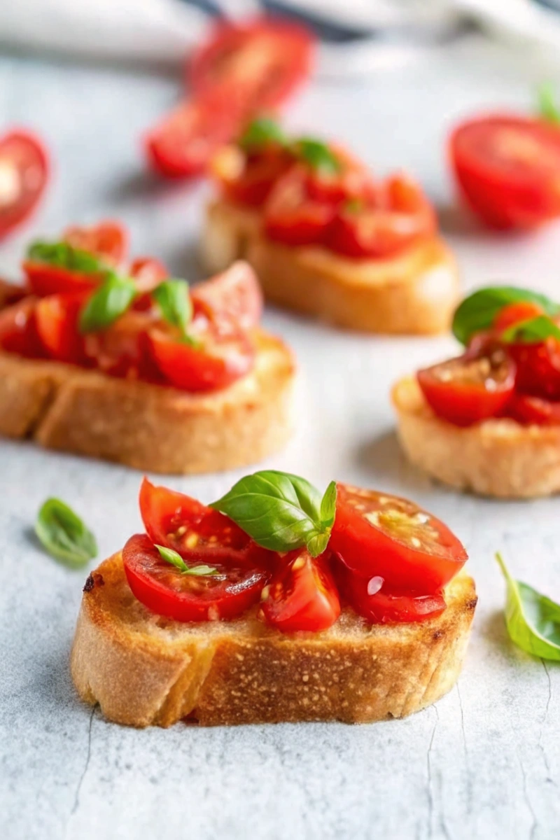 Bruschetta Airfryer : Rapide, Croquante & Gourmande ! 🍅✨