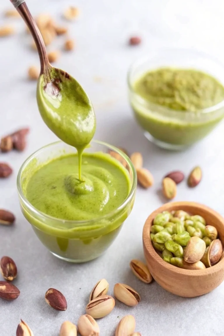 Crème de pistache maison