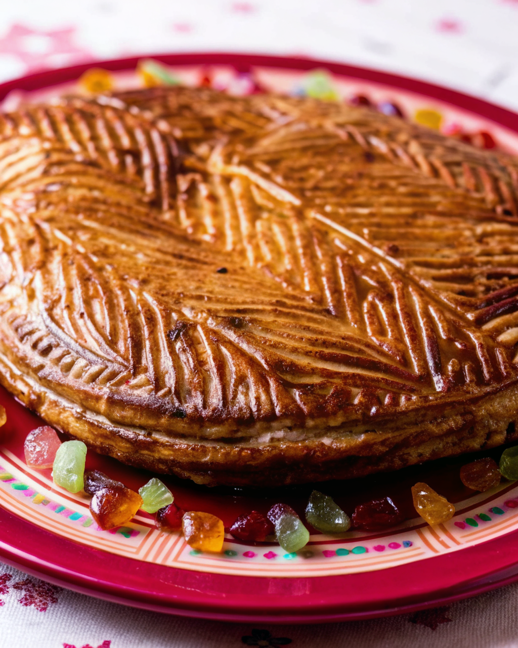 Galette des rois à la normande
