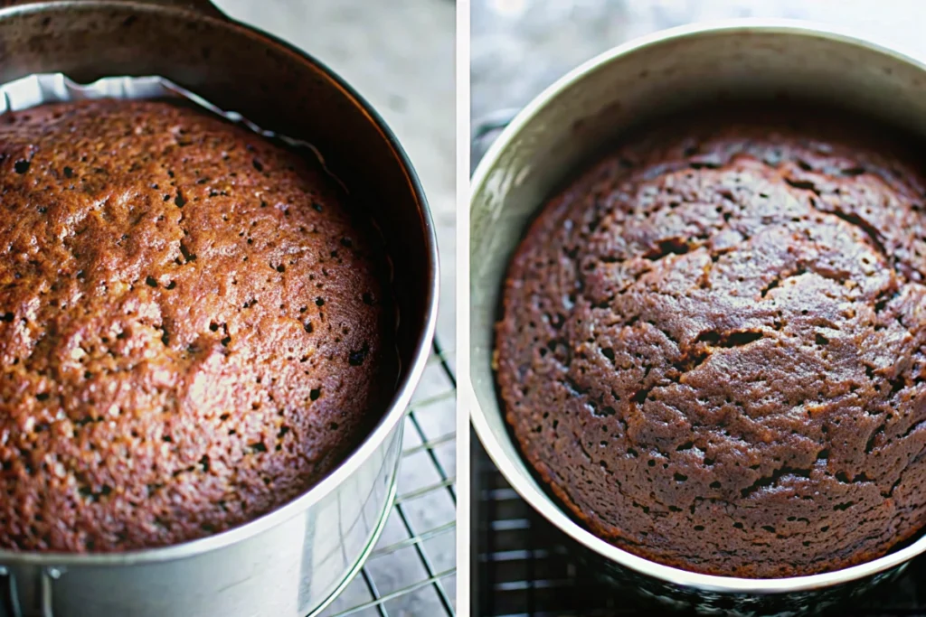Gâteau au chocolat de type brownie