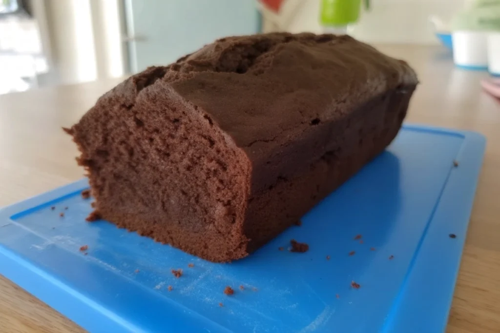 Gâteau au chocolat en poudre et aux noisettes