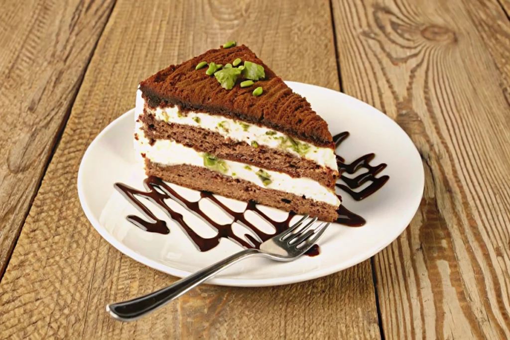 Gâteau aux 2 chocolats