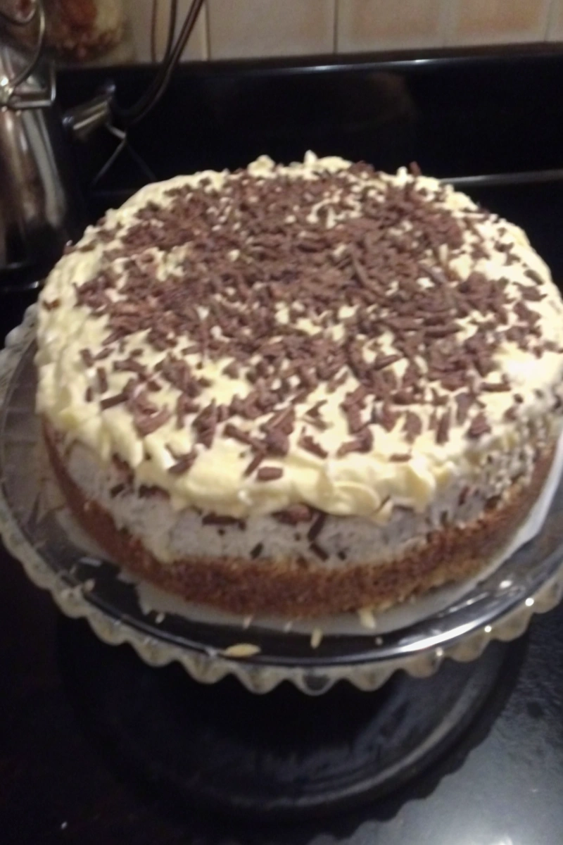 Gâteau aux trois chocolats