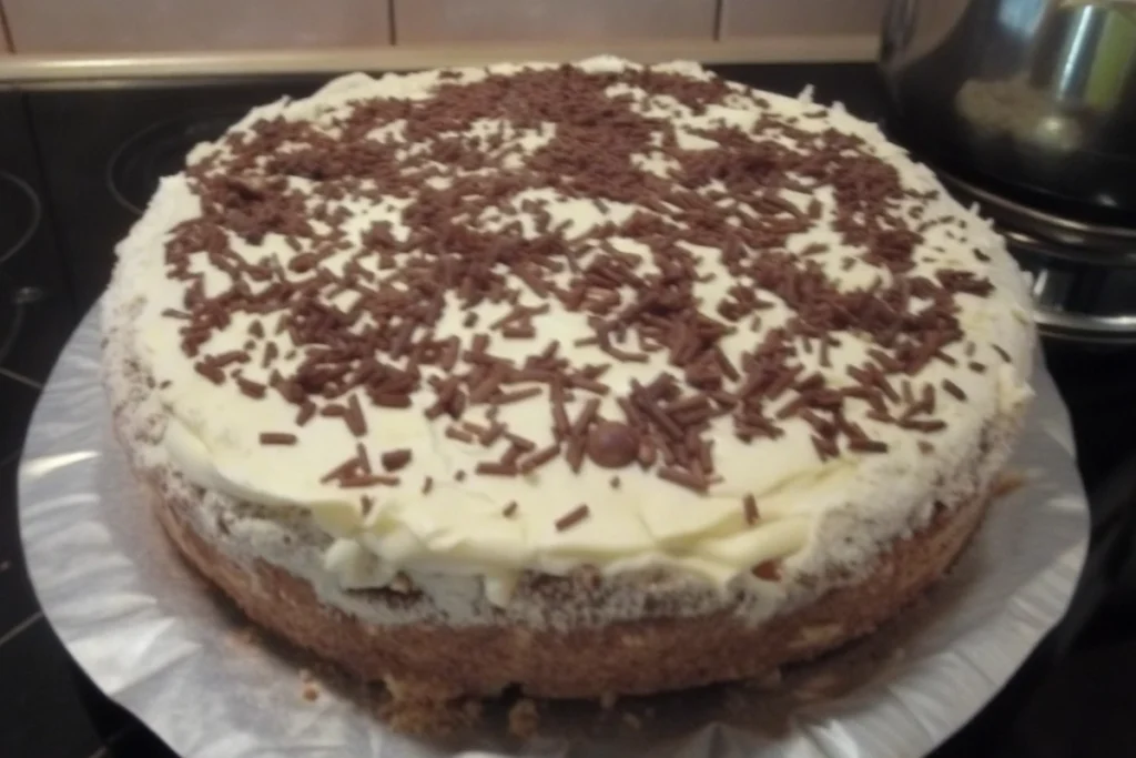 GĂąteau aux trois chocolats