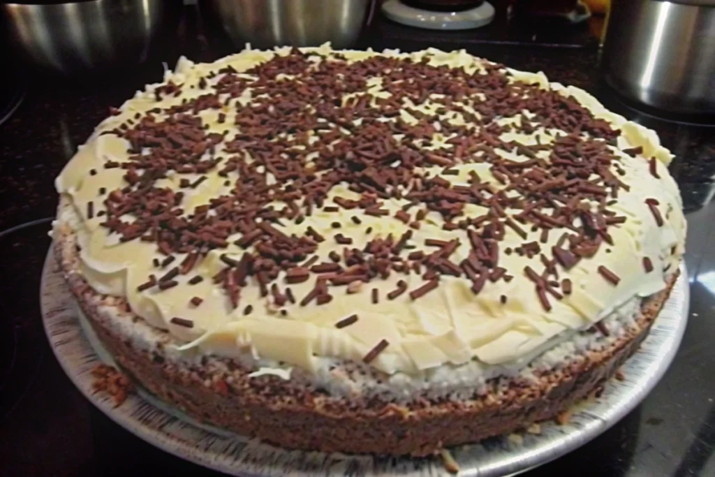 GĂąteau aux trois chocolats