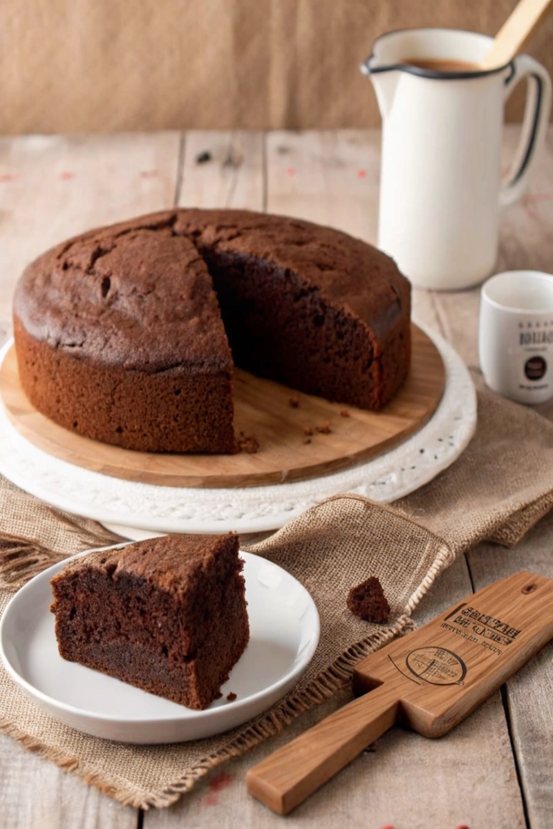 Gâteau facile au chocolat noir