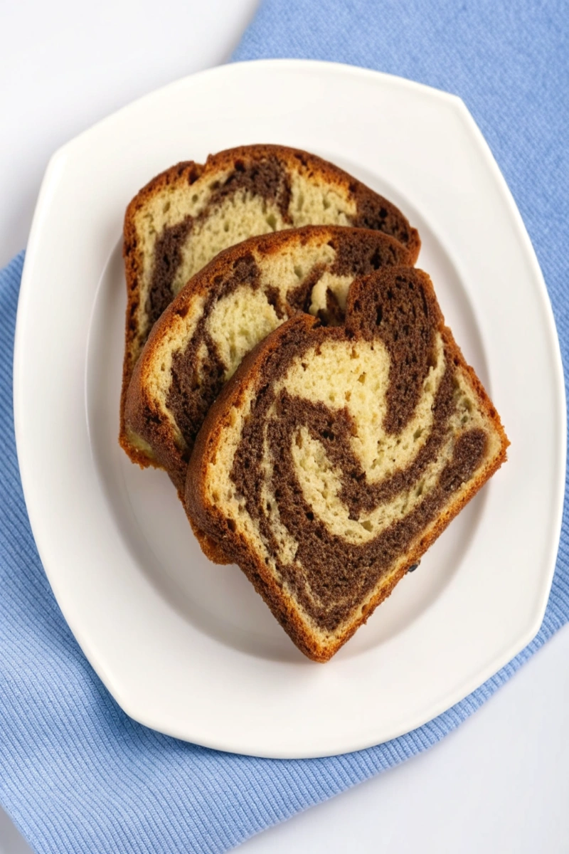 Gâteau marbré moelleux : La recette facile et irrésistible ! ✨