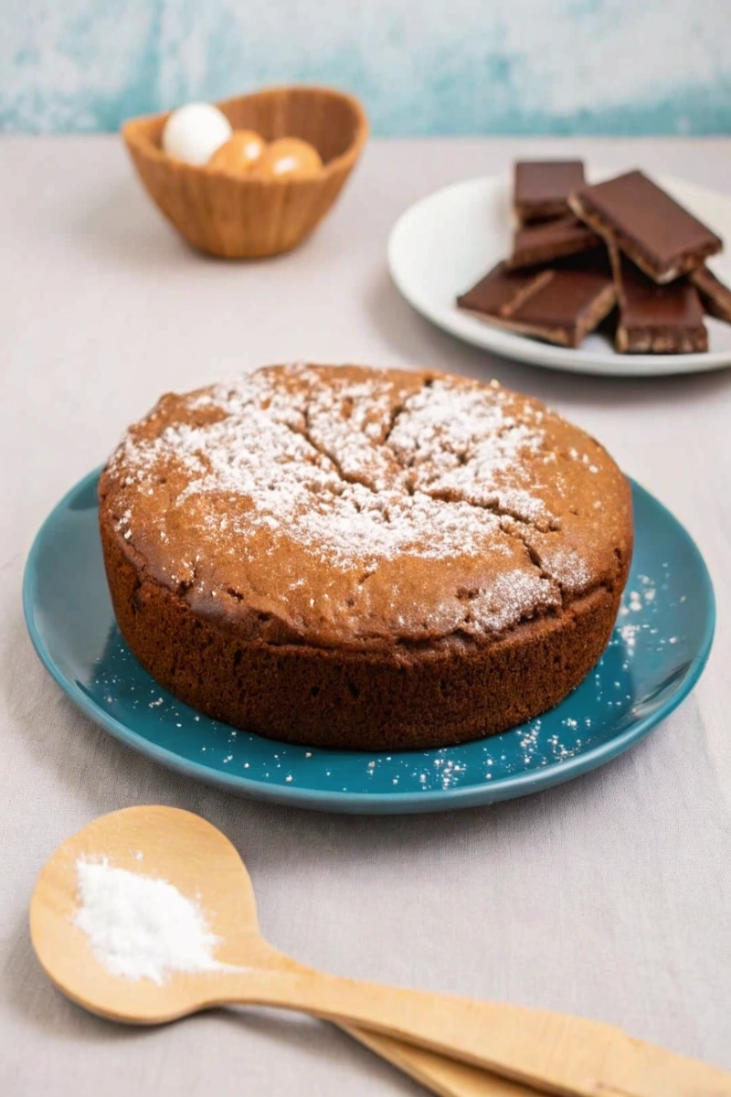 Gâteau moelleux chocolat et coco