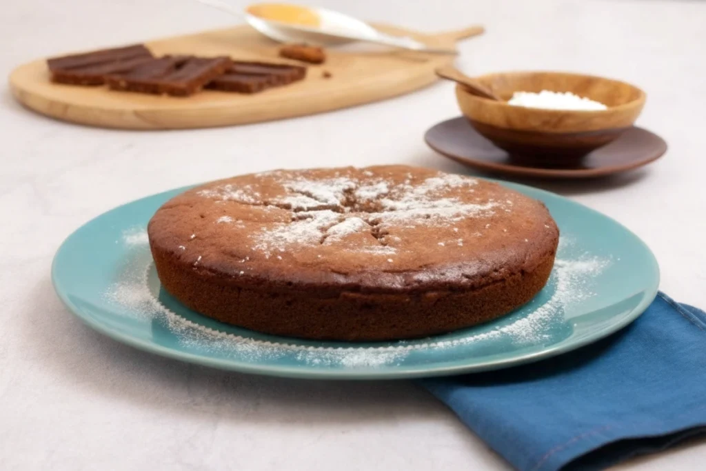 Gâteau moelleux chocolat et coco