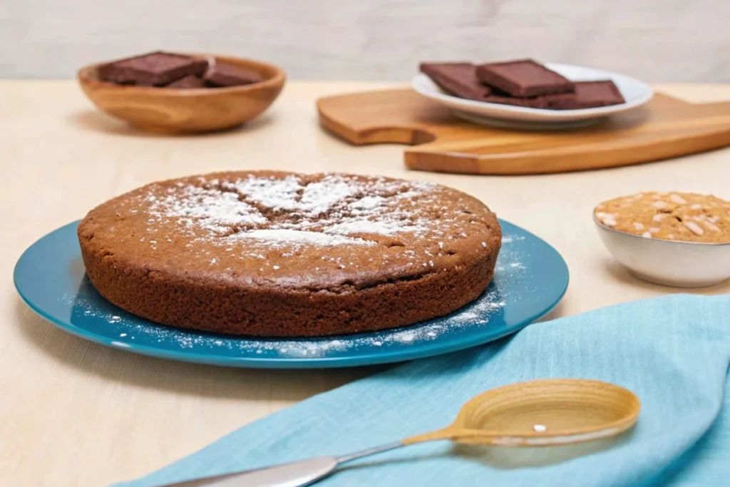 Gâteau moelleux chocolat et coco
