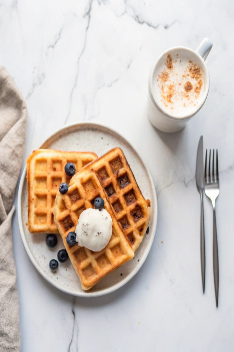 Gaufres très croustillantes