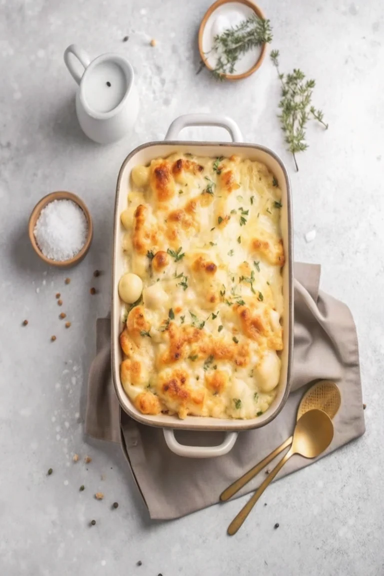 Gratin de chou-fleur léger