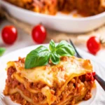 Lasagnes à la bolognaise