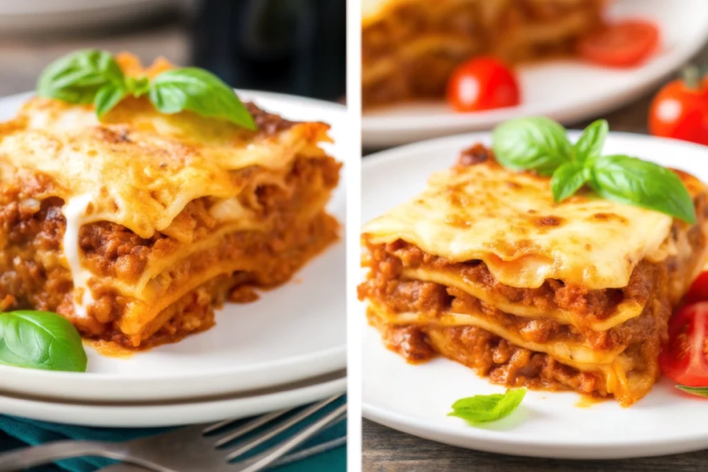 Lasagnes à la bolognaise