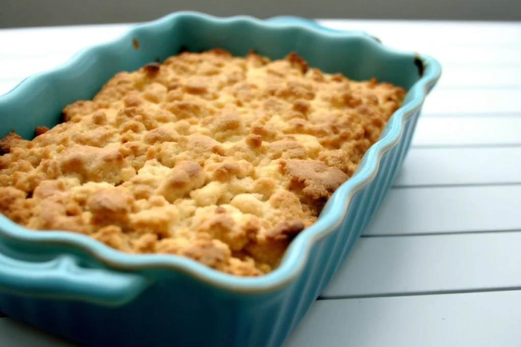 Le crumble aux pommes
