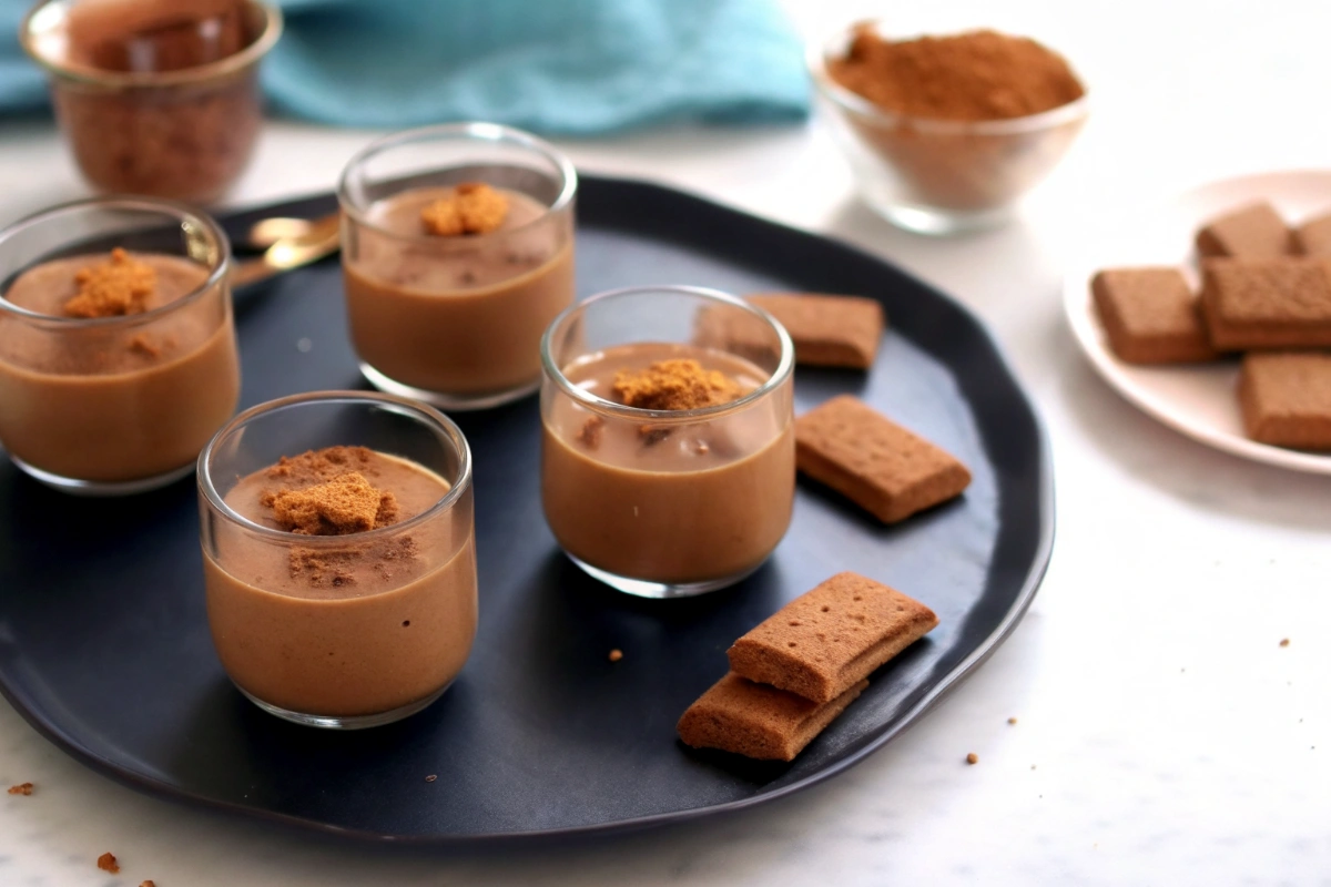 Ingrédients pour une mousse au chocolat facile