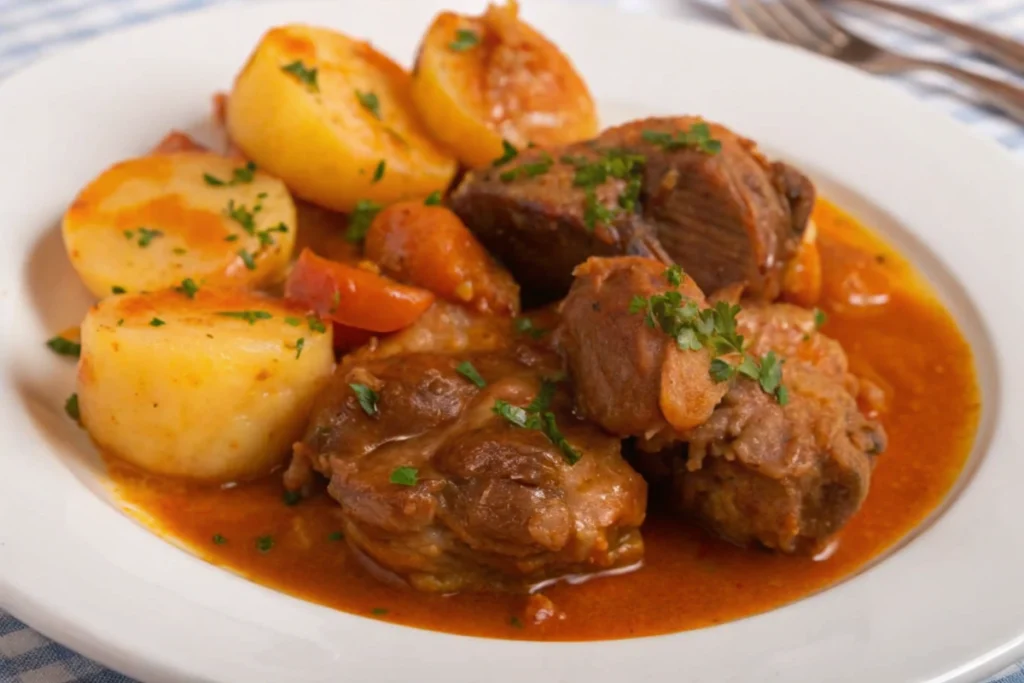 Navarin D'agneau au Cookeo
