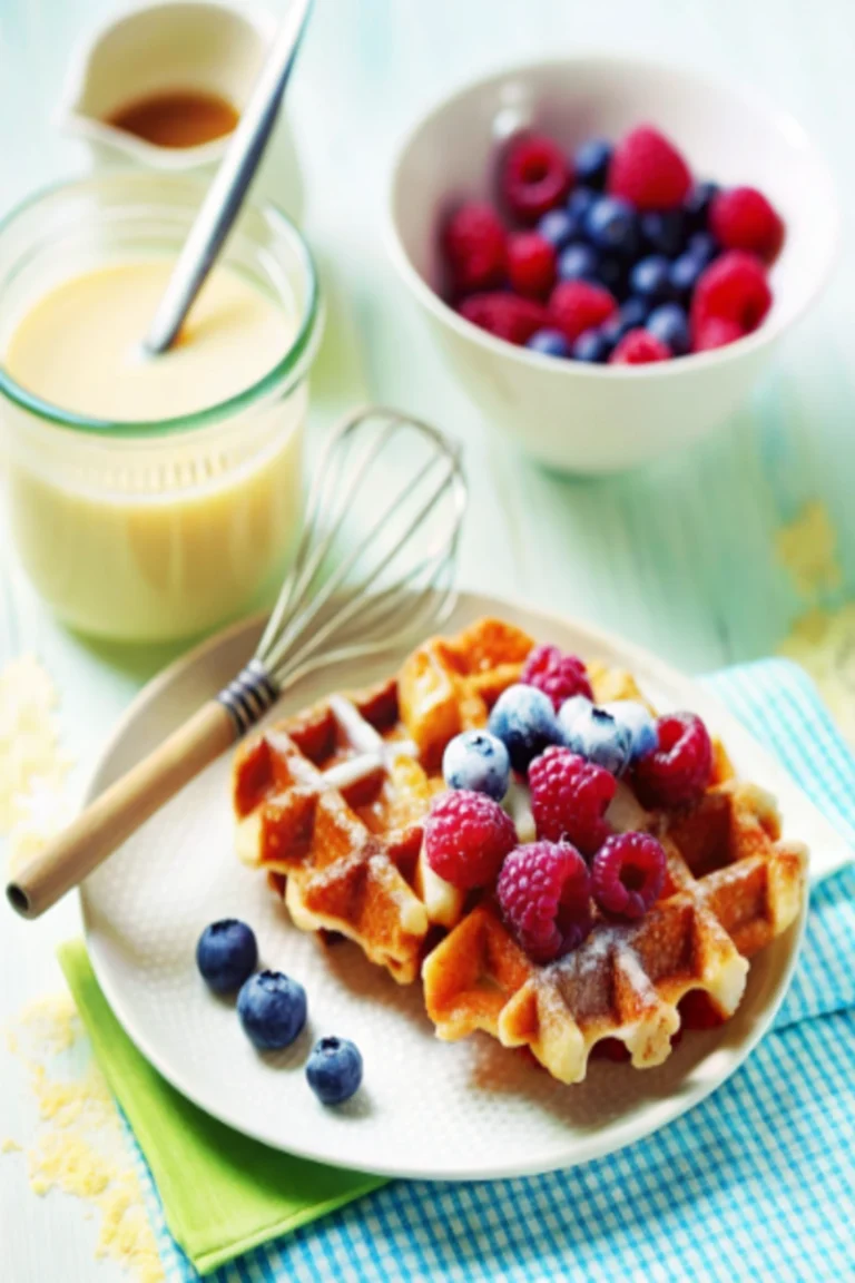 Pâte à gaufre