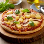 Pizza hawaïenne à l'ananas