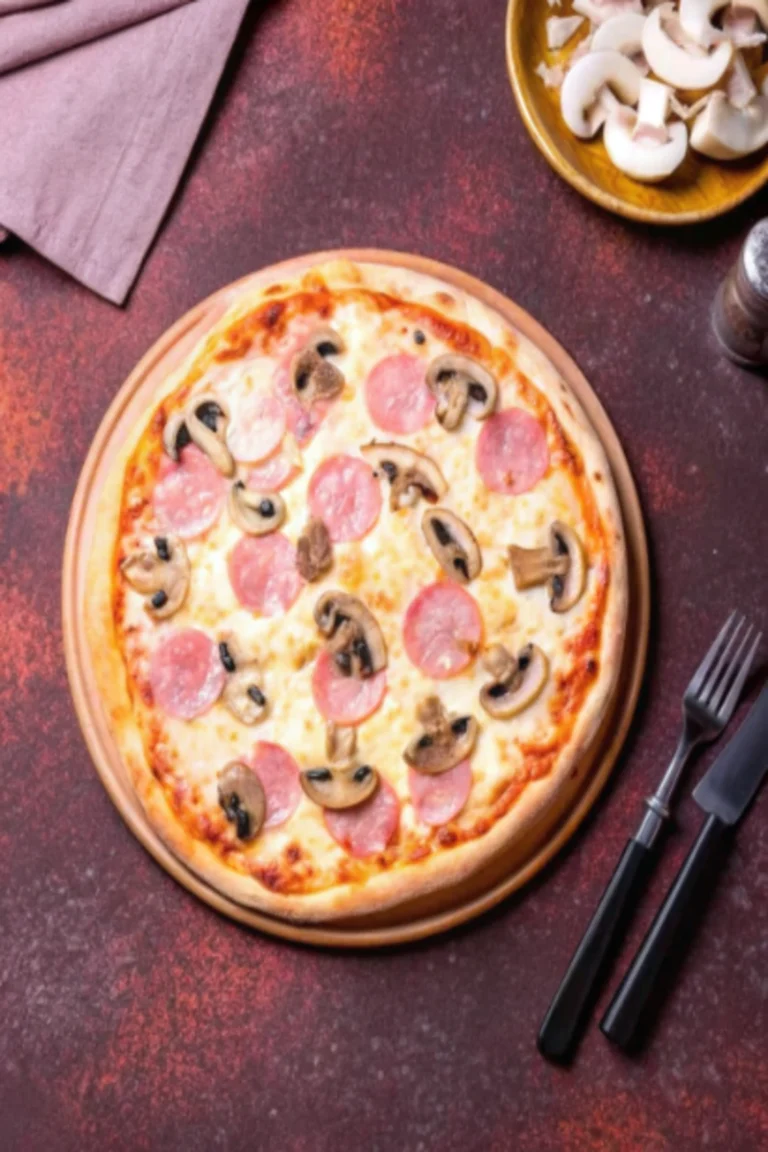 Pizza Reine Très Simple