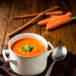 Potage poires et carottes