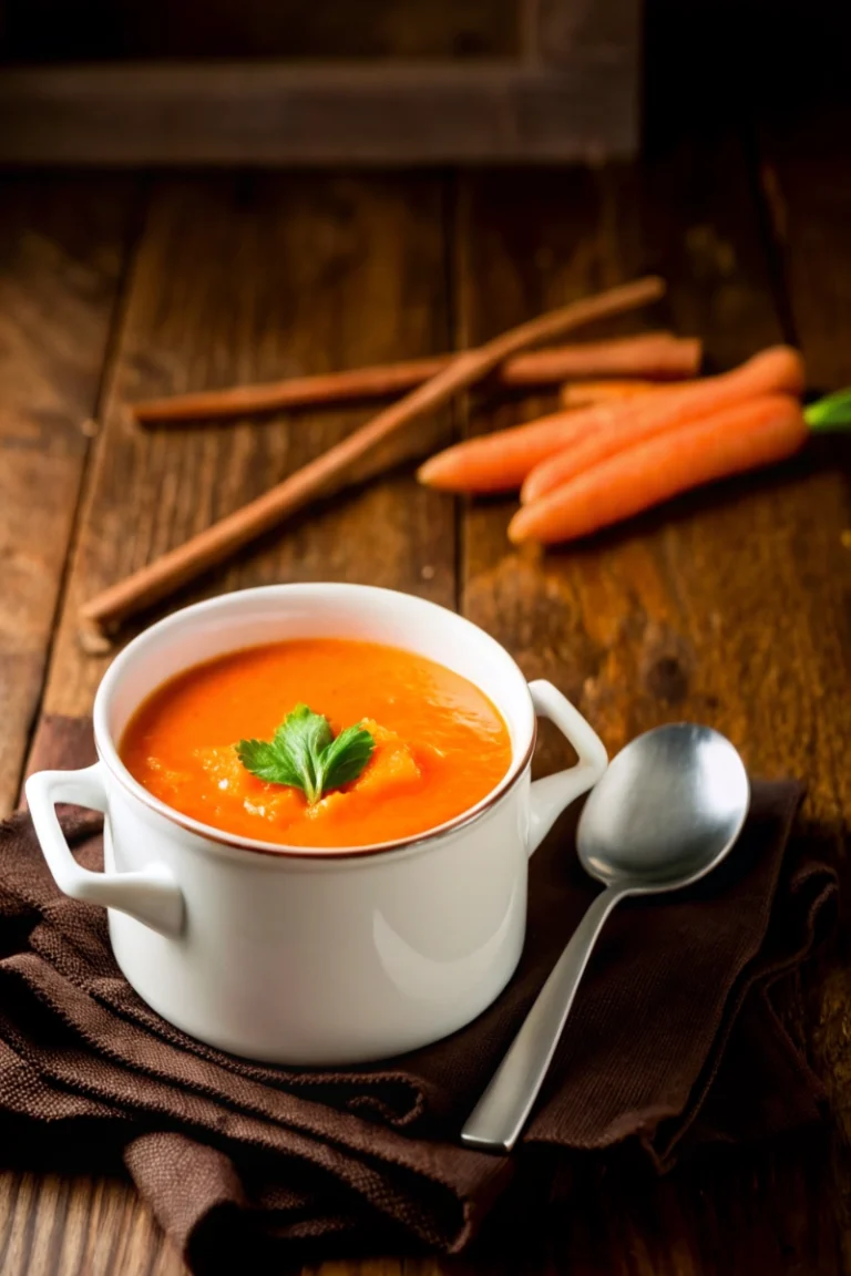 Potage poires et carottes