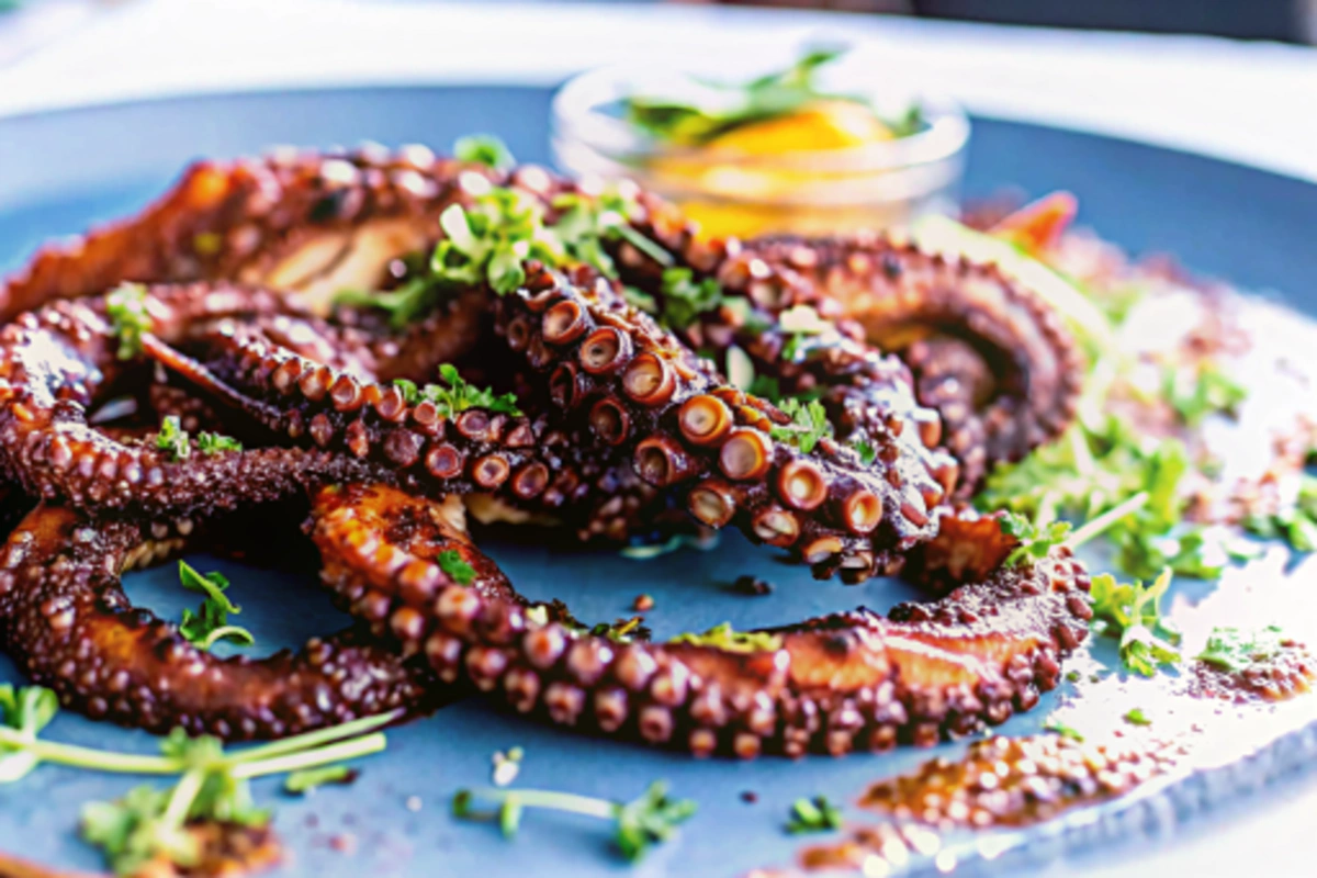 Poulpe Airfryer cuit à la perfection