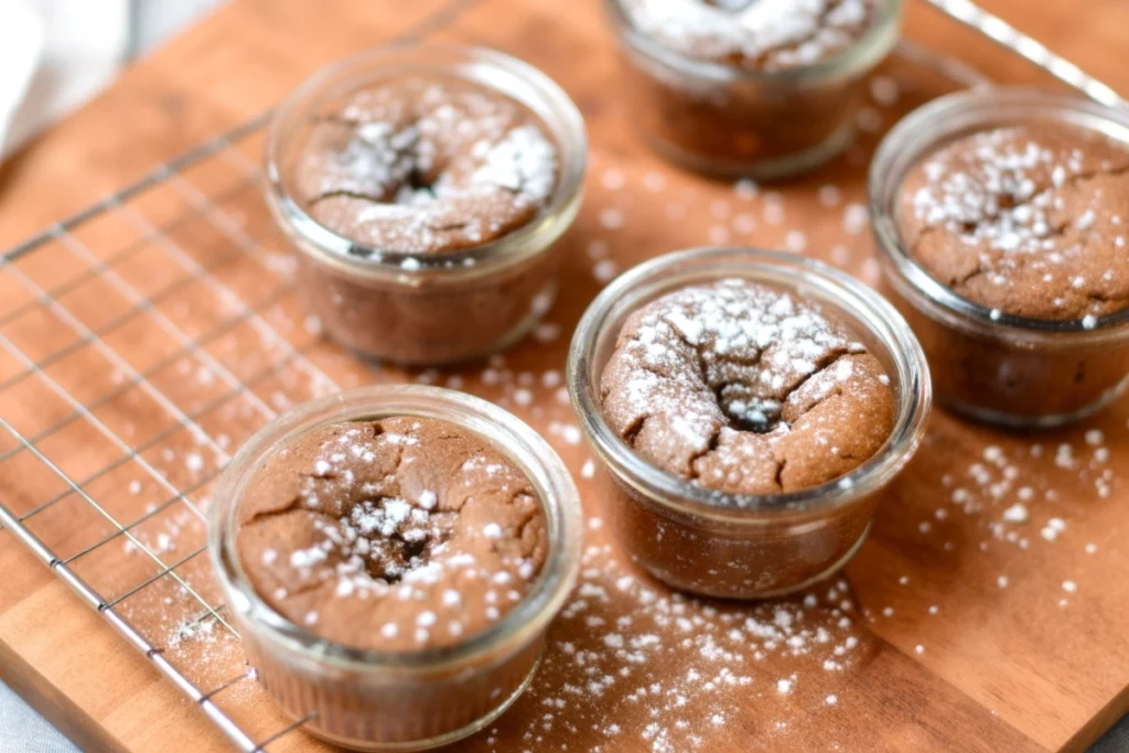 Ramequins fondants au chocolat