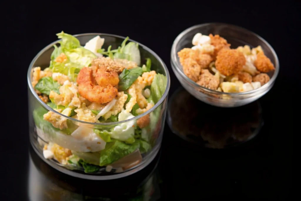 Salade césar au poulet light