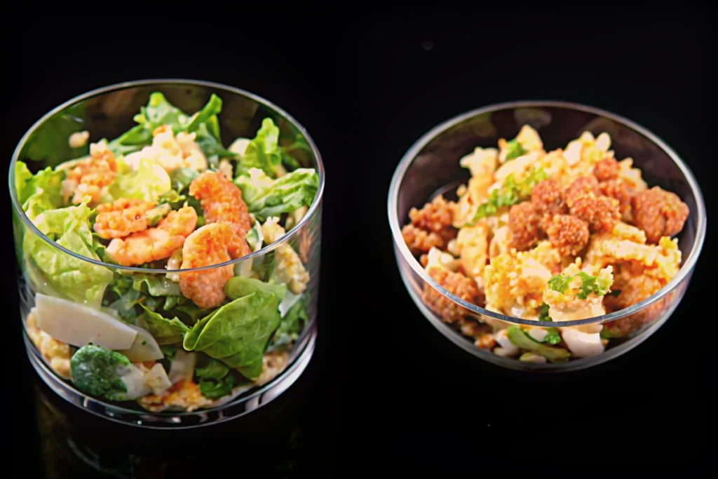 Salade césar au poulet light