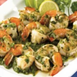 Scampis aux fines herbes