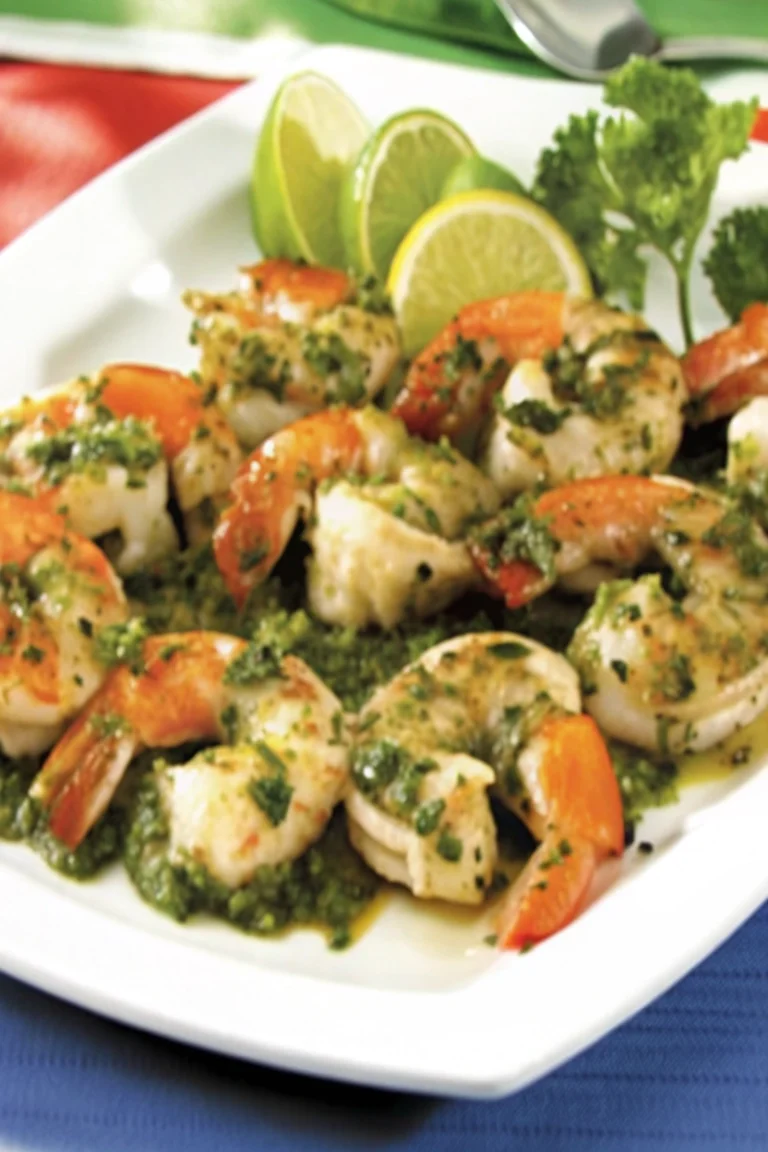 Scampis aux fines herbes