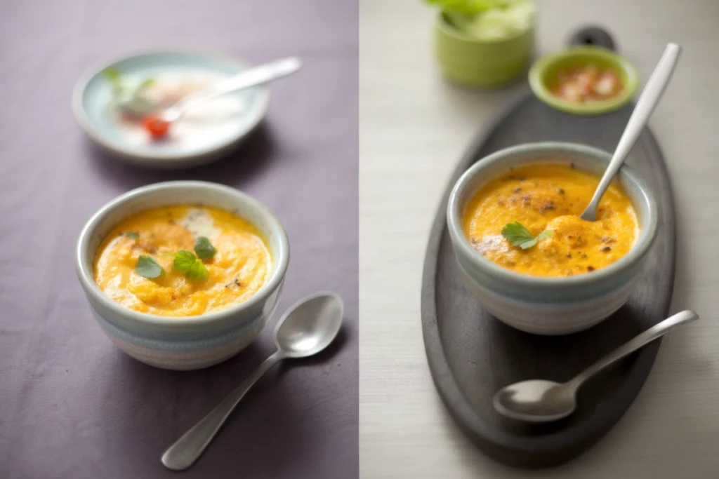 Soupe aux Carottes et à La Coriandre