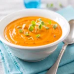 Soupe de carottes au curry