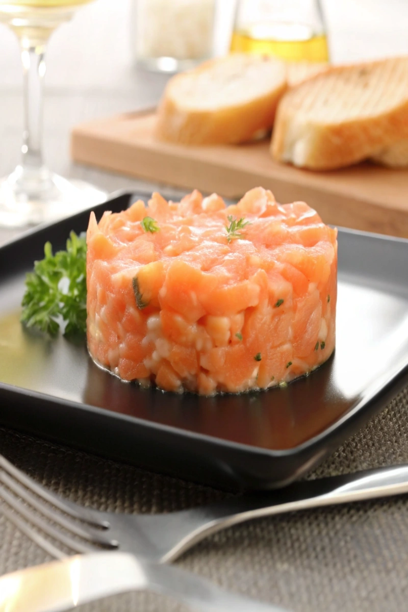 Tartare de saumon